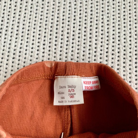 Zara Ribbed Leggings | 2-3T - Picture 4 of 5